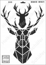 Schablone-Stencil A3 409-5441 Hirsch Design